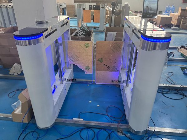 Luxury Turnstile Swing Gate - with Facial Recognition & RFID Card System - Image 2